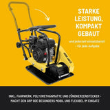 Guede GRP 80E Vibrationsplatte – 80 mm