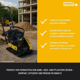 Guede GRP 80E Vibrationsplatte – 80 mm