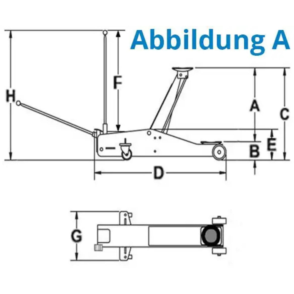 Güde GRH 2/800HD Hydraulischer Fahrlift