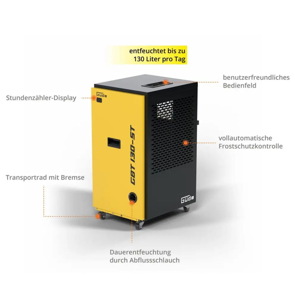 Güde Luftentfeuchter GBT 130-ST