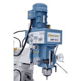 Fresatrice universale Bernardo UWF 90 V – ISO 40, doppio mandrino, tavola 1.270×280 mm, motori 2,2+2,2 kW, DRO 3 assi ES-12 H