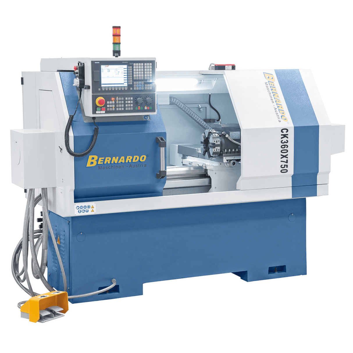 Bernardo CK 360 x 750 CNC-Drehmaschine – Kompakt und hochpräzise