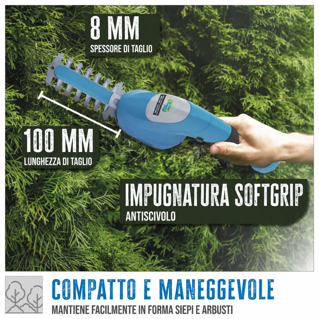 Güde GPS 3,6V-1,5 Akku-Gartenpflegeset