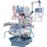 Bernardo UWF 110 Universalfräsmaschine – 360°-Universalkopf, ISO 40, 1120 × 260 mm Tisch, 2,2 kW Motor, 3-Achsen-Digitalanzeige ES-12 H