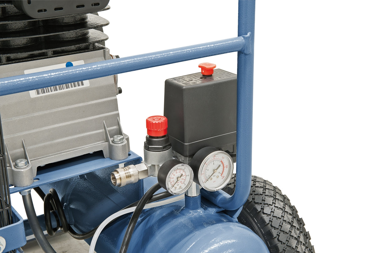 Guede AC17/DUO/F/D Trolley-Kompressor – 3 PS, 400 V, 10 bar