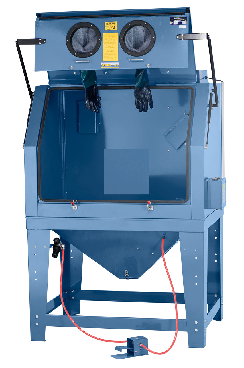 Sabbiatrice Bernardo SB 4 – Cabina professionale 148 litri