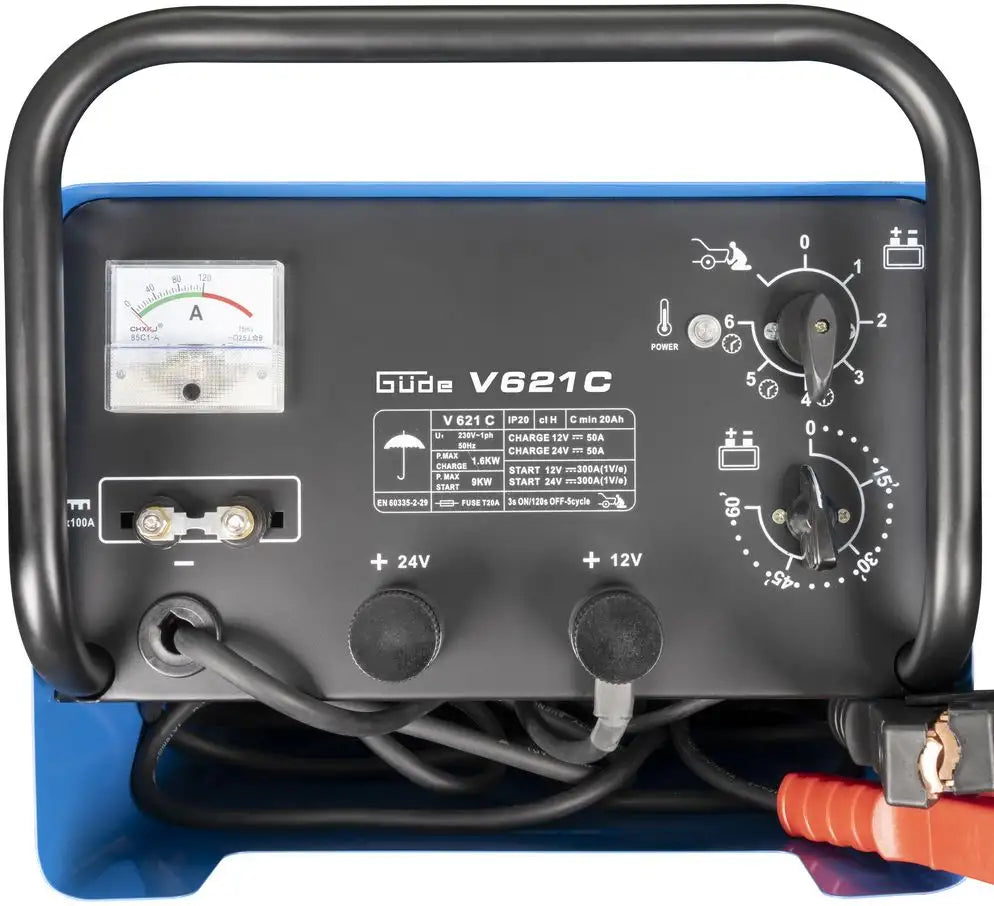 Güde V 621 C 12/24 V Batterieladegerät mit Starthilfefunktion