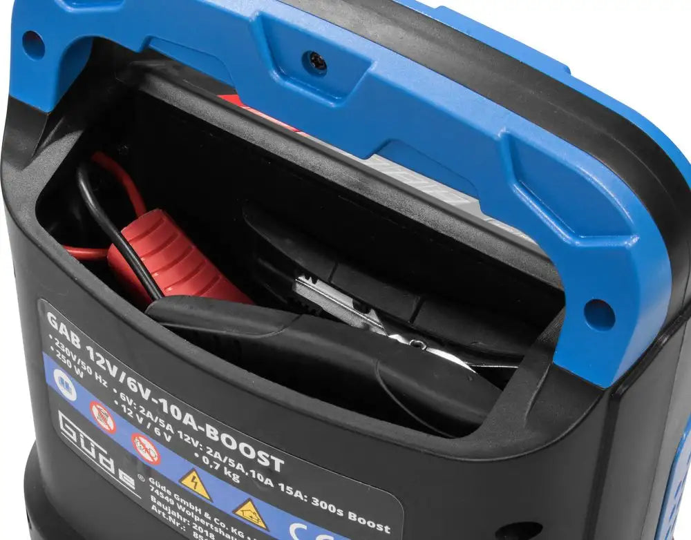 Güde GAB 12V/6V-10A-BOOST Automatisches Batterieladegerät