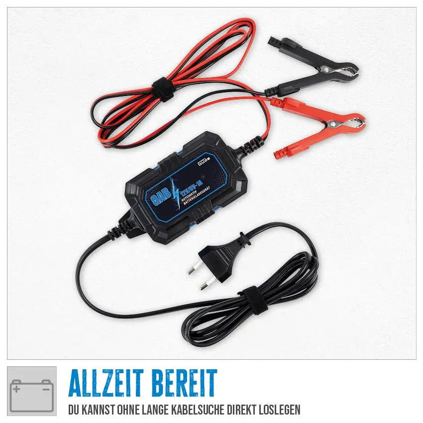 Güde GAB 12V/6V-1A Automatisches Batterieladegerät