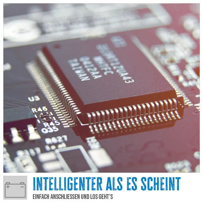 Güde GAB 12V/6V-1A Automatisches Batterieladegerät