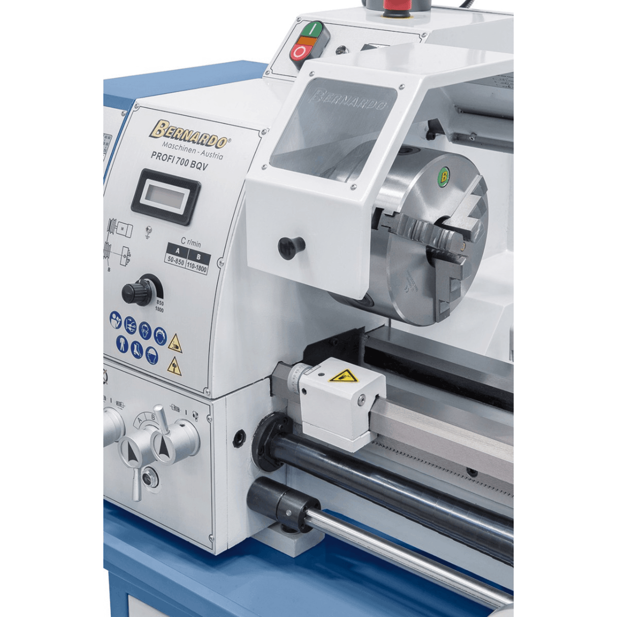Bernardo Profi 700 BQV Vario Metalldrehmaschine / 230 V mit DRO