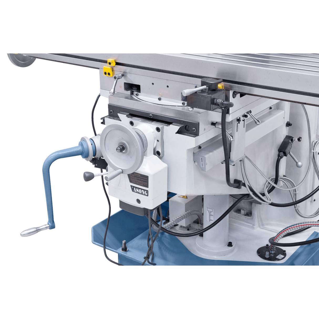 Fresatrice universale Bernardo UWF 90 V – ISO 40, doppio mandrino, tavola 1.270×280 mm, motori 2,2+2,2 kW, DRO 3 assi ES-12 H