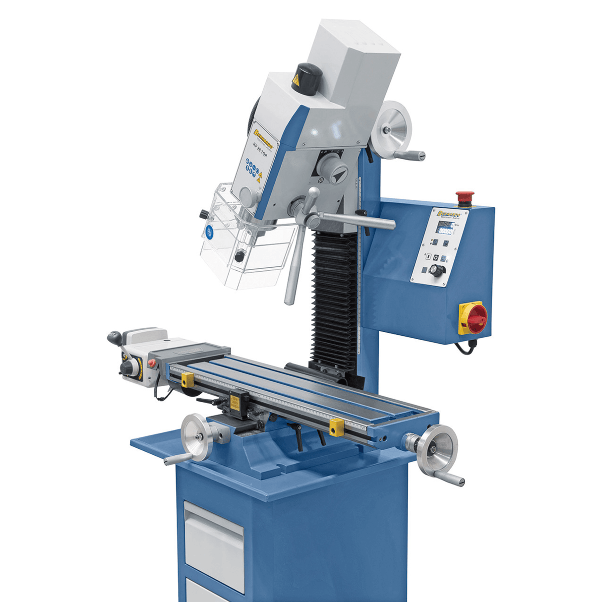 Bernardo KF 28 Top-Bohr- und Fräsmaschine mit automatischem Vorschub