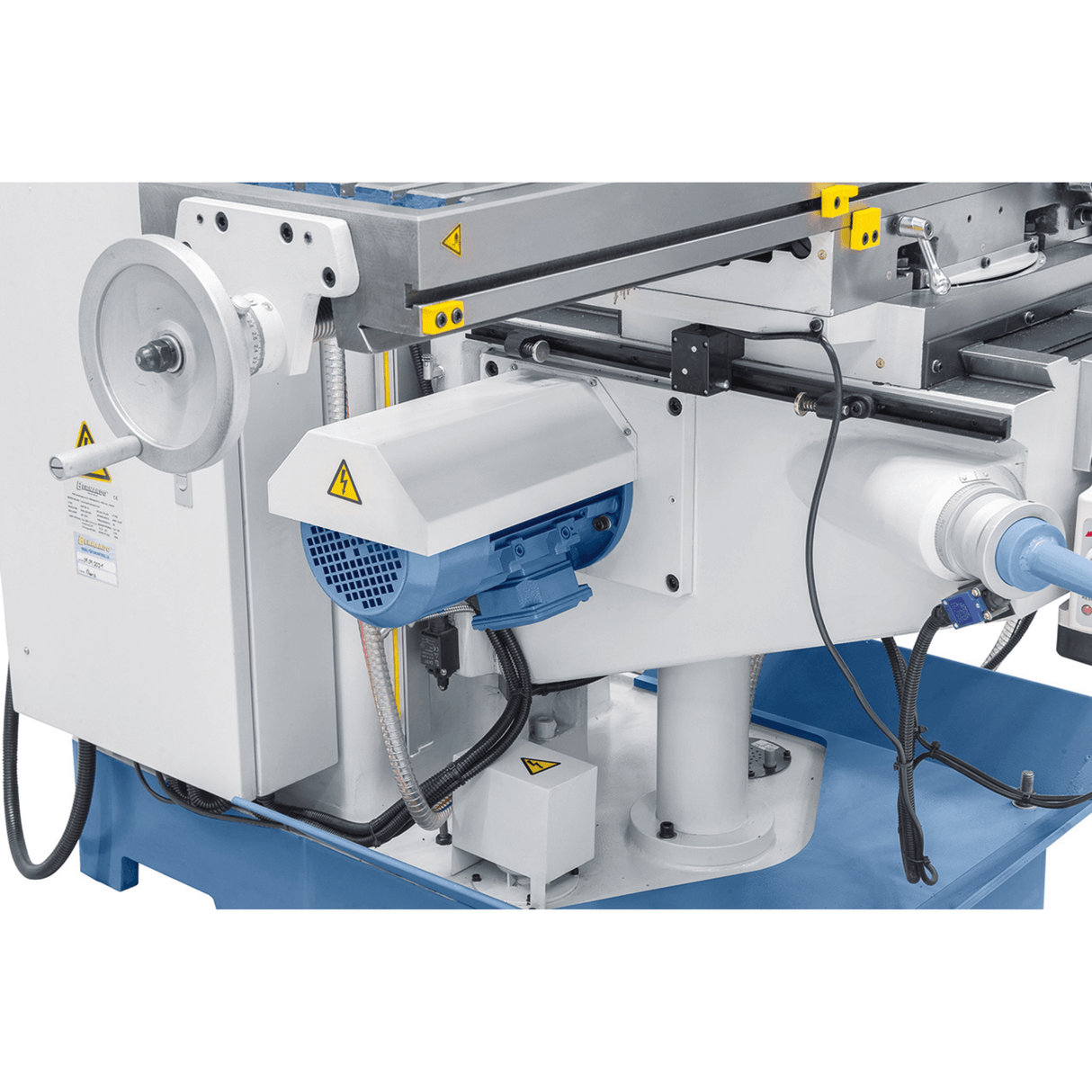 Bernardo UWF 90-1270 Universalfräsmaschine – ISO 40, Doppelspindel, 1270 × 280 mm Tisch, 0,85/1,5 kW Vertikalmotor, 3-Achsen-Digitalanzeige