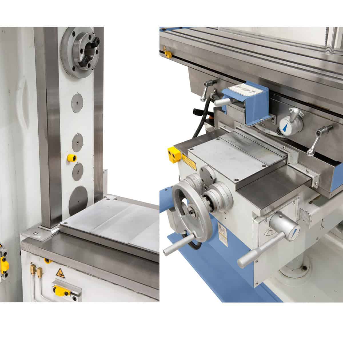 Bernardo UWF 130 Servo-Universalfräsmaschine mit 3-Achs-Digitalanzeige