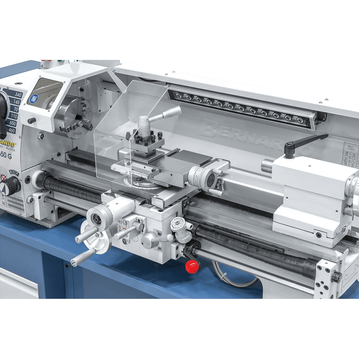 Bernardo Profi 650 G / 230 V Drehmaschine mit 2-Achsen-Digitalanzeige