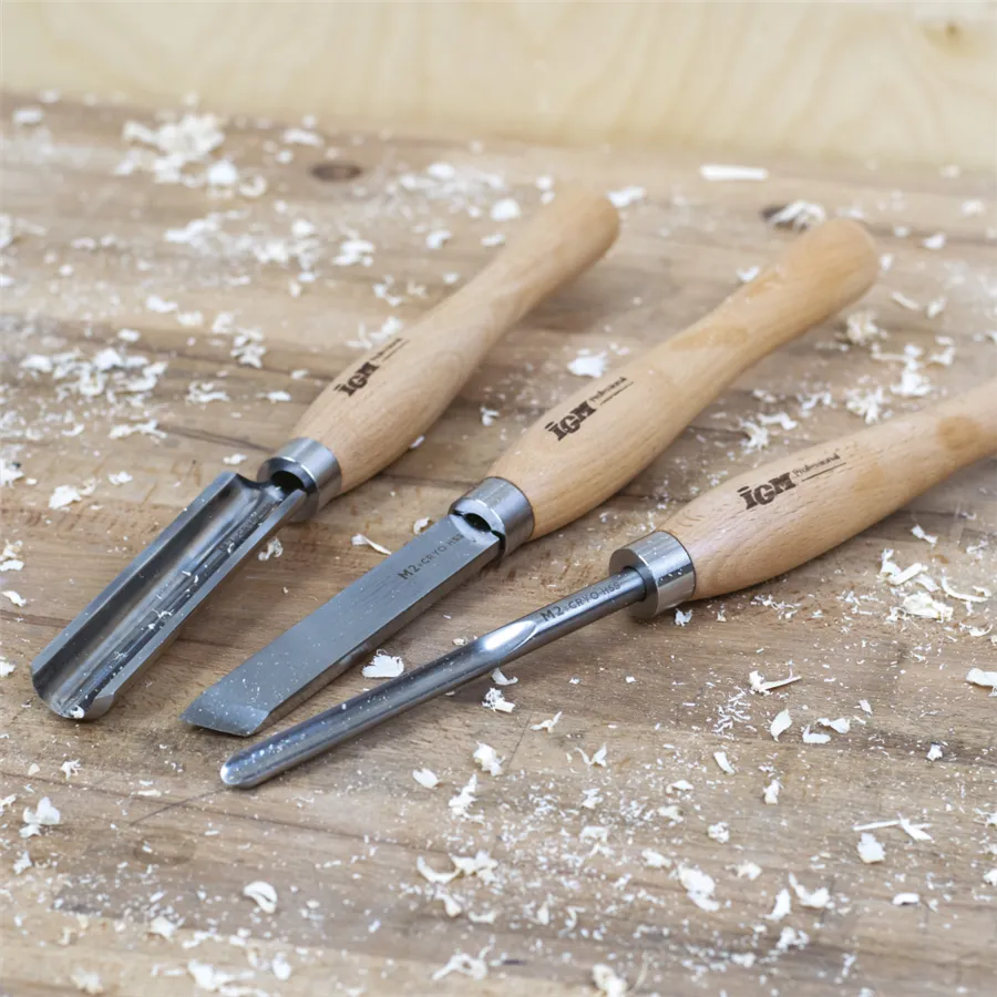 Utensile da taglio Krollit Set di Utensili per Tornitura del Legno
