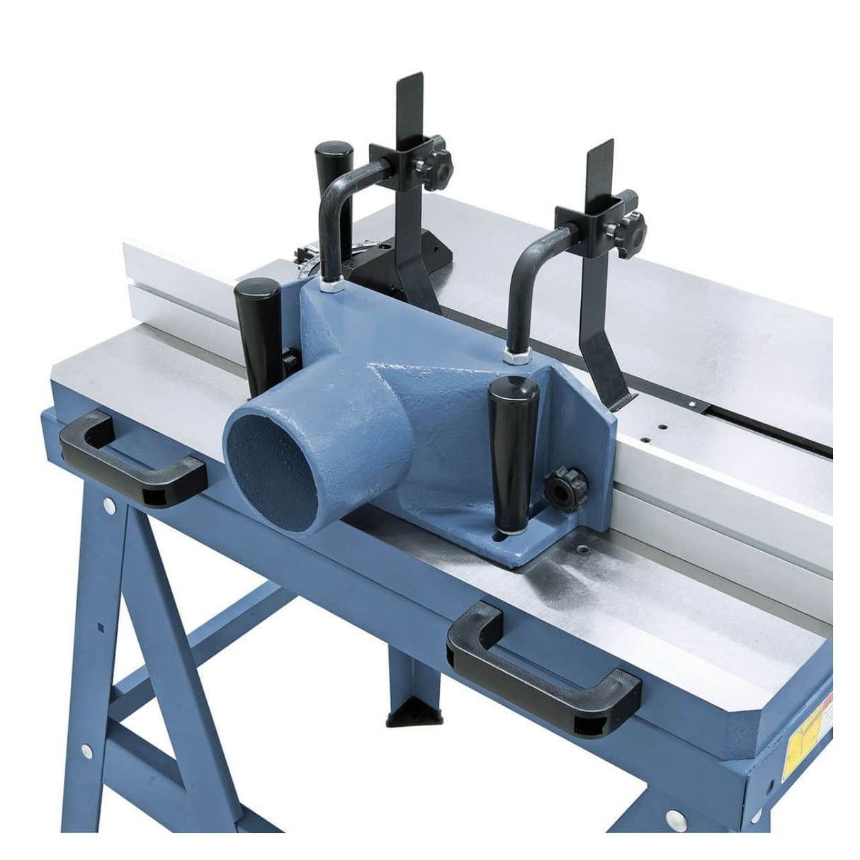 Bernardo RT 3 T Fräsmaschine – Schwenkbarer Tisch 0°-45°, Gusseisenplatte 780 × 505 mm, Absaugung Ø 100 mm, Gewicht 57 kg