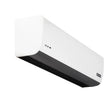 Barriera d’aria fredda AERIS C‑1P 230 V: dispositivo a flusso orizzontale, struttura compatta con griglia frontale, alimentazione elettrica a 230 V; progettato per creare un velo d’aria raffreddante davanti a porte o varchi, migliorando comfort e prevenendo l’ingresso di aria calda.