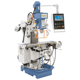 Fresatrice universale Bernardo UWF 80 E Vario con tavola 1000 x 240 mm, inverter Delta-Frequency, DRO 3 assi e avanzamenti automatici.