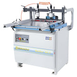 Foratrice multipla Bernardo Multibor DB 21 con 21 mandrini, piano da 870 x 560 mm e motore 1,5 kW – ideale per falegnamerie.