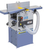 Pialla filo spessore Bernardo PT 260, funzionamento a 230 V, larghezza di piallatura 260 mm, robusta struttura in ghisa, guida inclinabile e design compatto per uso in laboratorio e officina.
