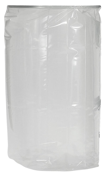 Set da 10 sacchetti di raccolta Bernardo Ø540×1400 mm in plastica trasparente resistente, compatibili con aspiratori DC 400, DC 450 CF, DC 500 E, DC 550 CF, FT 302 N, DC 800 e DC 850 CF.