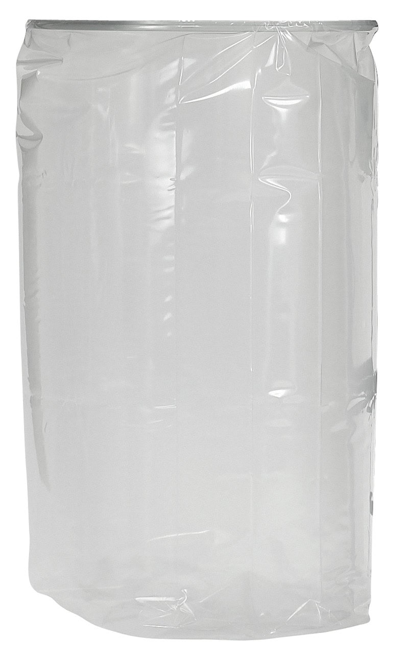 Set da 10 sacchetti di raccolta Bernardo in plastica trasparente, compatibili con aspiratori DC 230 E, DC 250 CF, FT 200 N e RV 203 CF, resistenti e facili da montare.