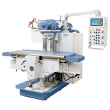 Fresatrice universale Bernardo VARIOMILL FU 2000 E Servo con tavola 2000 x 500 mm, servomotori, rapidi integrati e testa universale per lavorazioni pesanti di precisione.