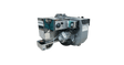 Bruciatore compatto EMB per olio esausto, con struttura in acciaio verniciato, sistema di alimentazione automatica e regolazione della fiamma. Dotato di dispositivi di sicurezza integrati, è progettato per garantire una combustione efficiente e sostenibile, riducendo gli scarti energetici.