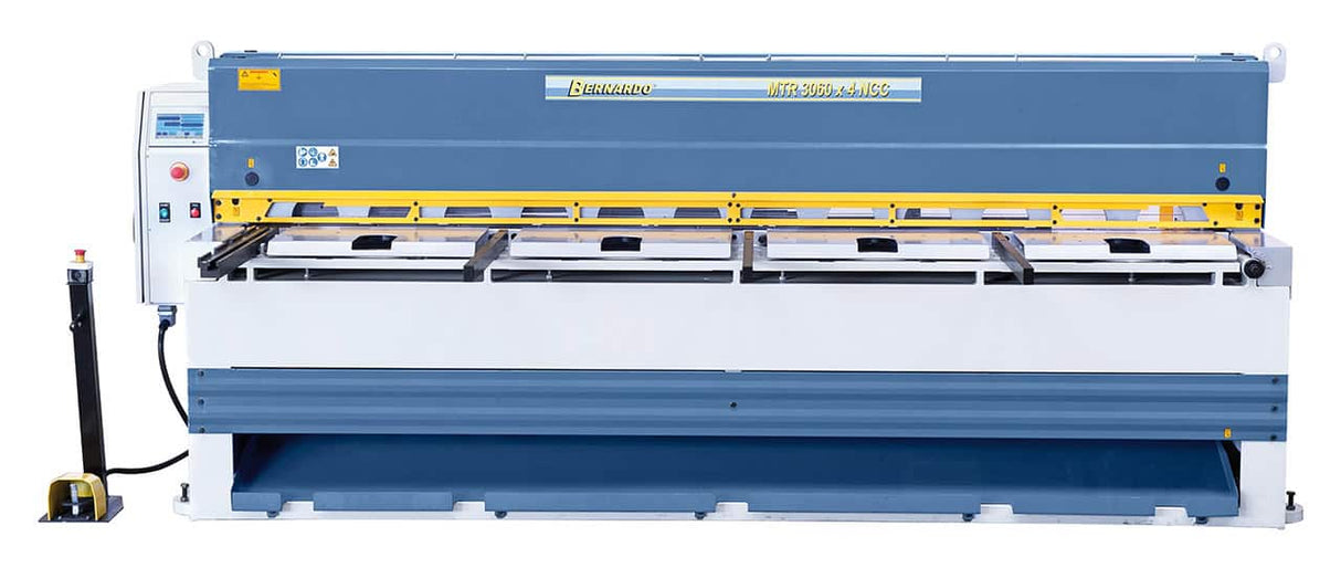 Bernardo MTR 1100 × 6 mm NCC motorisierte Guillotine-Schere mit pneumatischer Unterstützung