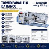 Bernardo Hobby 350 Top Compact 230V Metalldrehmaschine