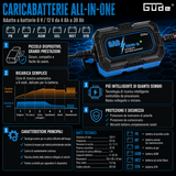 Güde GAB 12V/6V-1A Automatisches Batterieladegerät