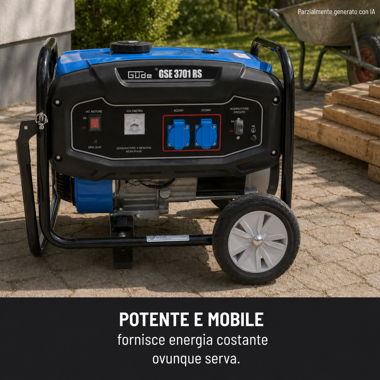 Benzin-Stromerzeuger Güde GSE 3701 RS