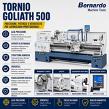 Bernardo Goliath 500 x 1000 Metalldrehmaschine