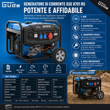 Güde GSE 8701 RS Stromerzeuger - 7,8 kW 400 V
