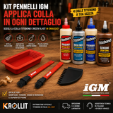 IGM Silikon-Klebepinsel-Set mit Titebond-Klebstoff Ihrer Wahl