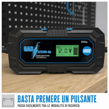 Automatisches Batterieladegerät Güde GAB 12V/6V-4A