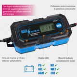 Automatisches Batterieladegerät Güde GAB 12V/6V-4A