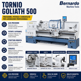 Bernardo Goliath 500 x 2000 Metalldrehmaschine