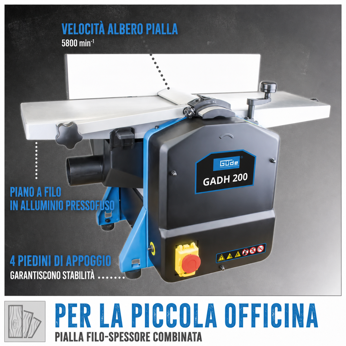 Sega a nastro per legno Guede 125 V