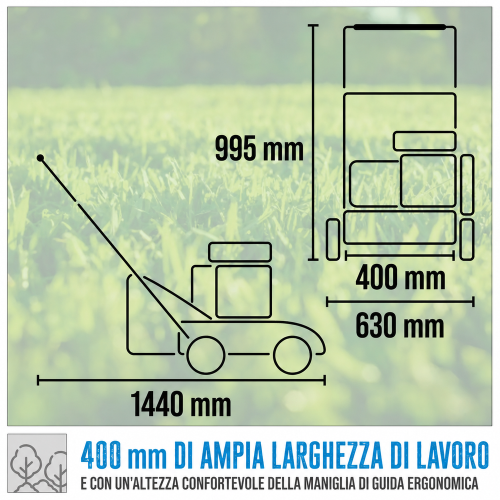 Utensile da giardinaggio Guede Güde arieggiatore e scarificatore a benzina GV 4001 B