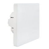 Vista frontale del controller HMI WiFi con display LCD, ideale per ventilazione intelligente, riscaldamento o raffrescamento, compatibile con smartphone

