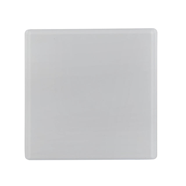 Vista frontale del controller HMI WiFi con display LCD, ideale per ventilazione intelligente, riscaldamento o raffrescamento, compatibile con smartphone