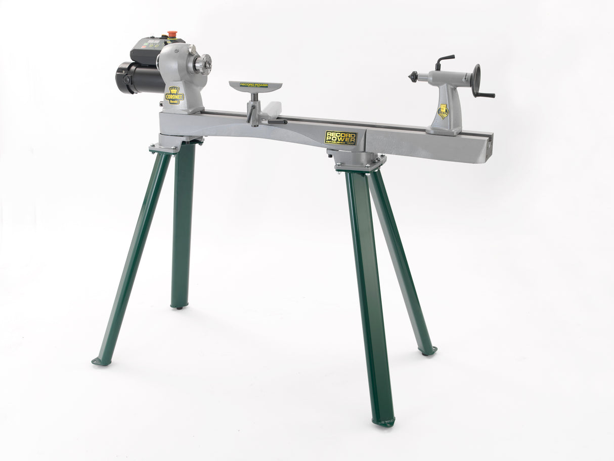 Record Power Coronet Herald Gusseisen-Holzdrehbank