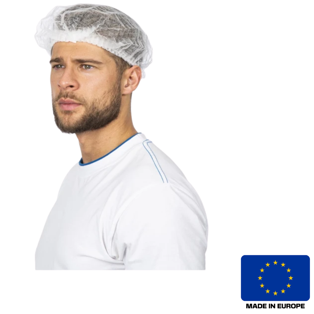 Ardon Persönliche Schutzausrüstung Einweg-PP-Kappe mit Clip ® ULA 100 Stück.
