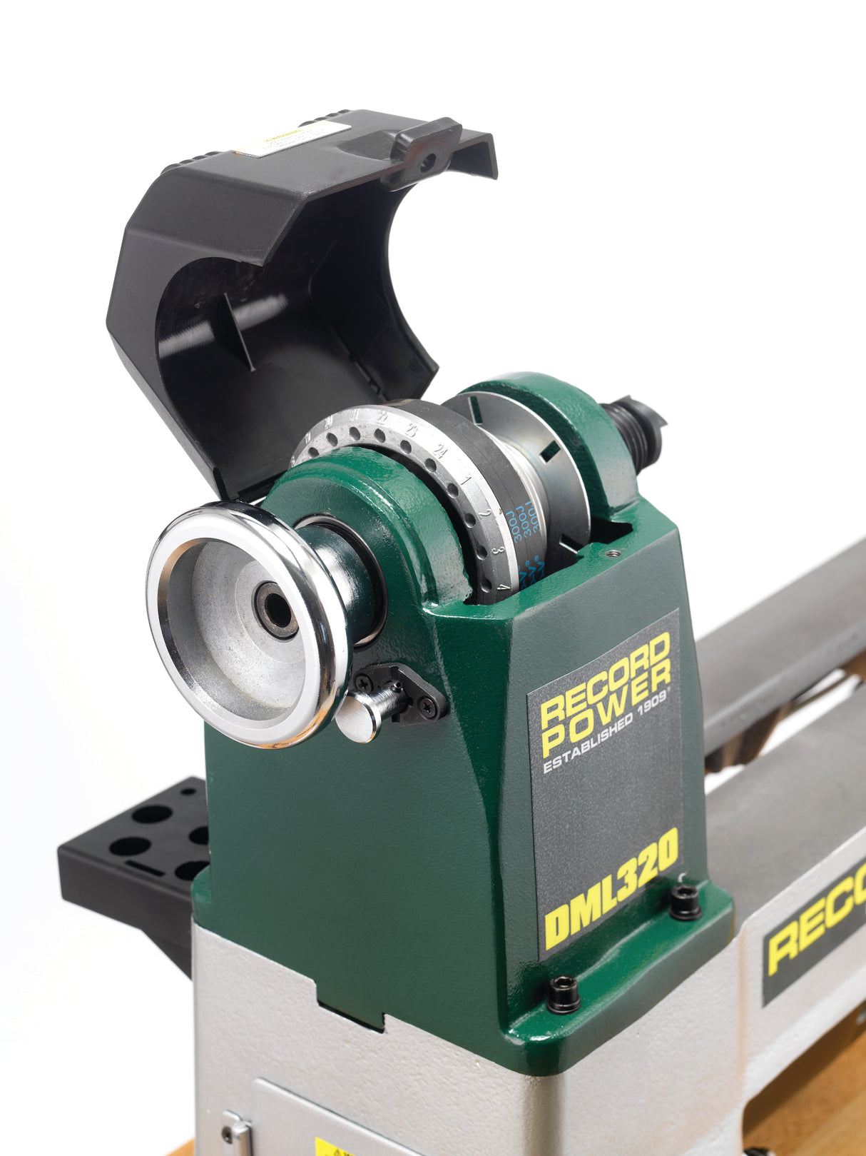 Tornio per legno Record Power DML320 12” in ghisa