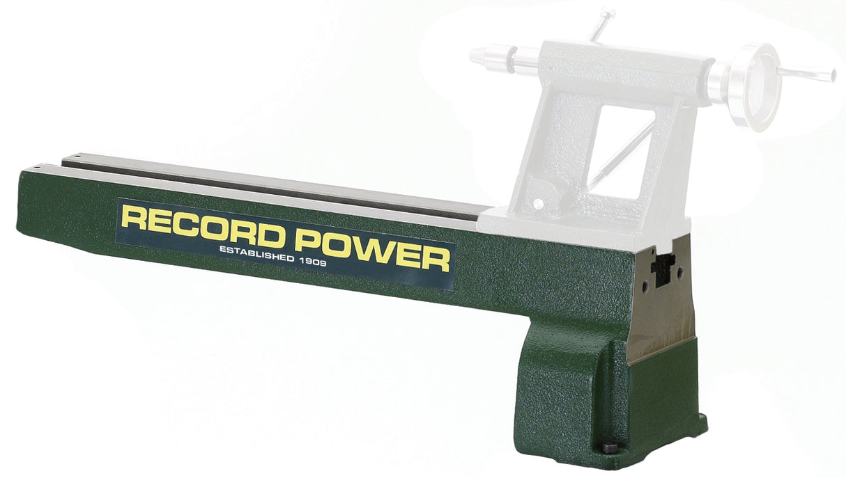 Estensione banco DML305/E per torni Record Power DML305 e DML305-VS, ideale per aumentare la capacità di tornitura.