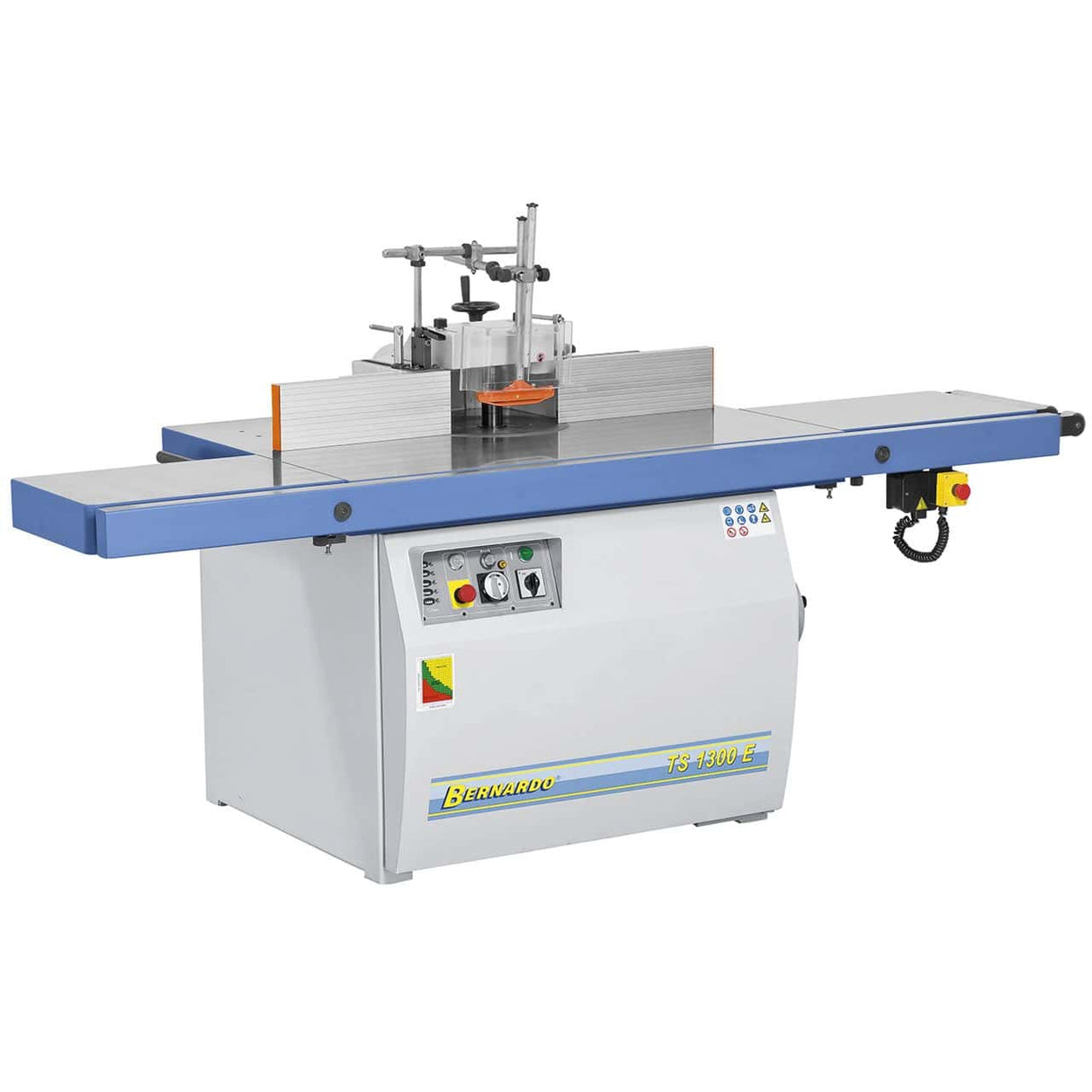 TS 1300 E – 400V Oberfräse mit seitlichen Verlängerungen