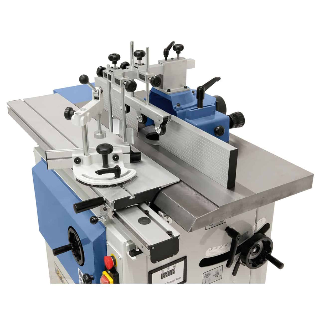 Schwenkbare Spindelformmaschine mit Schiebetisch T 800 F – 400V